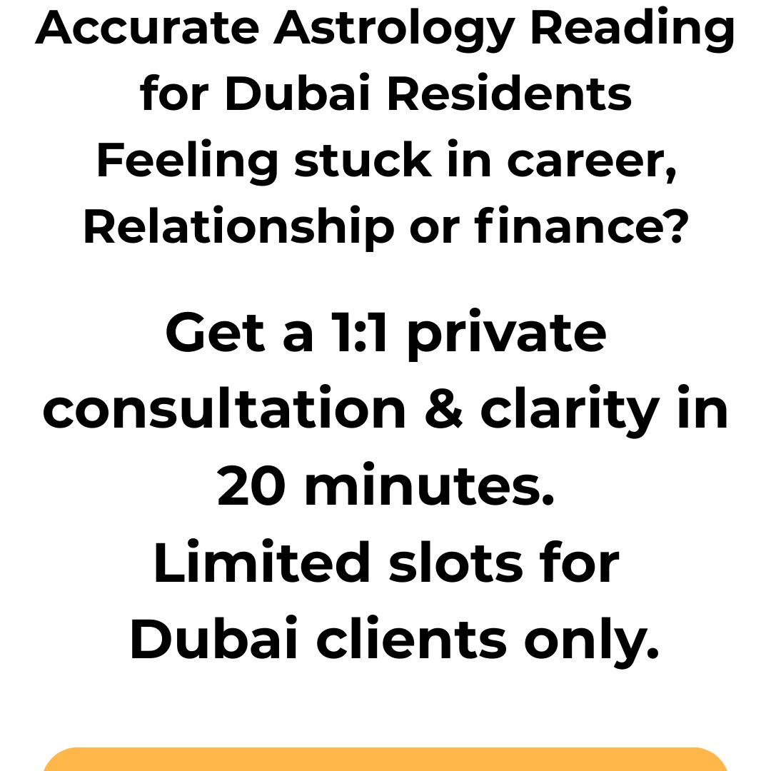 Star light 24 Facebook ad: Accurate Astrology Reading for Dubai Residents