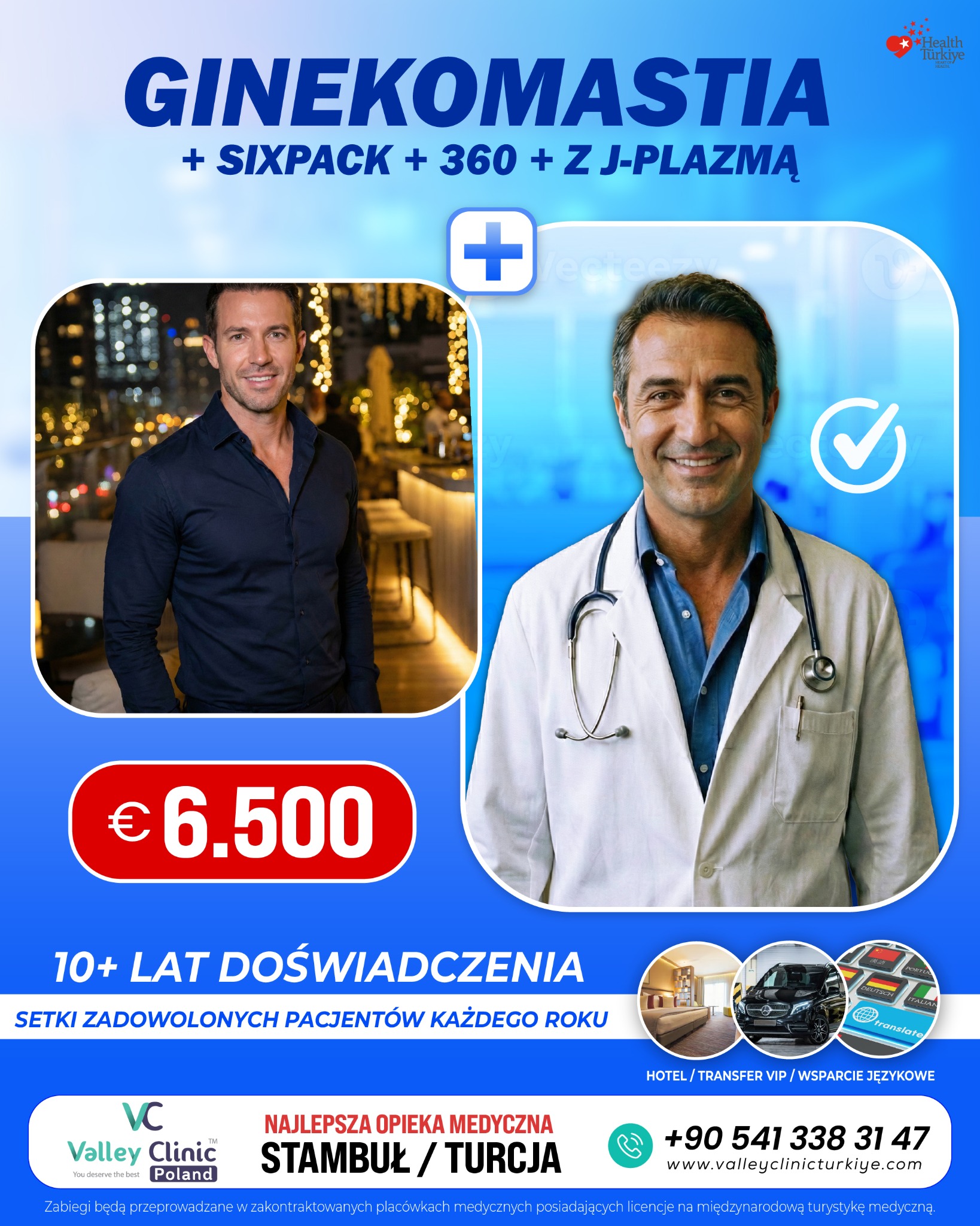 Valley Clinic Turkey Facebook ad