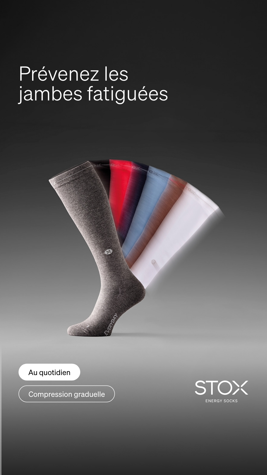 STOX Energy Socks Facebook ad