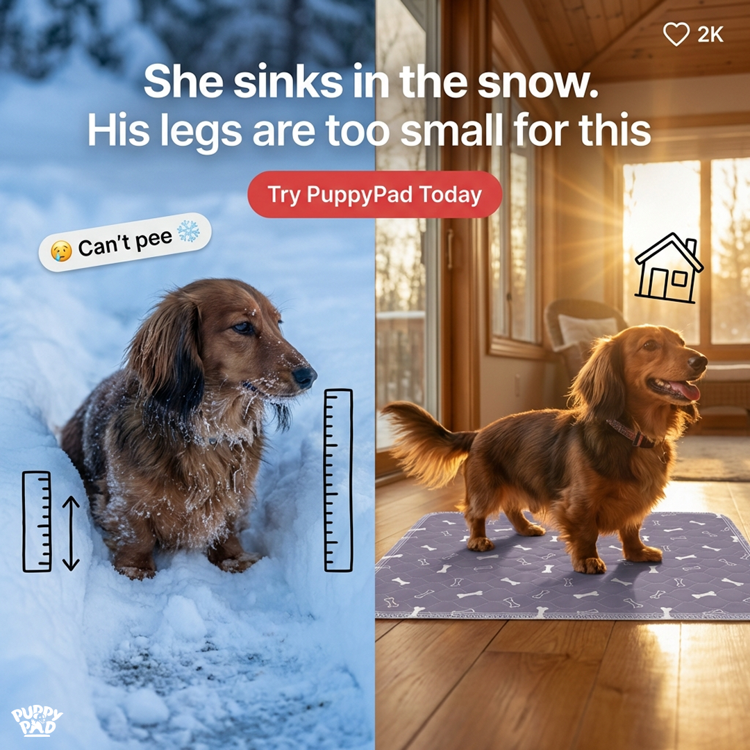 PuppyPad Facebook ad