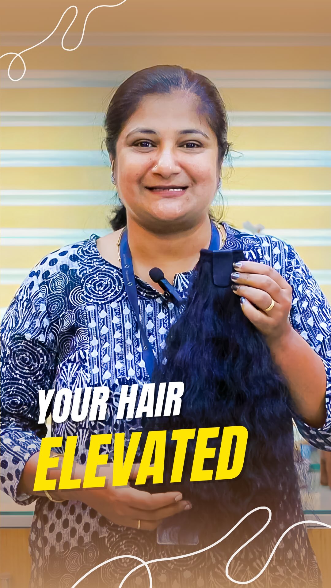 Emma Glow by HairLine USA Facebook ad: Style should feel intuitive.
