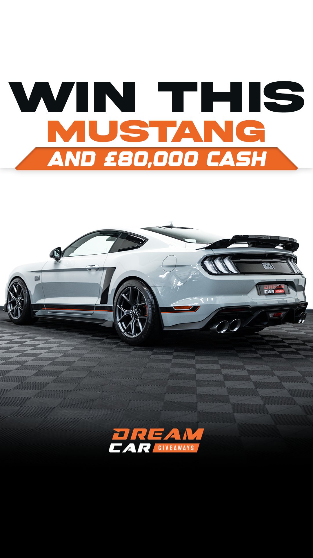 Dream Car Giveaways Facebook ad