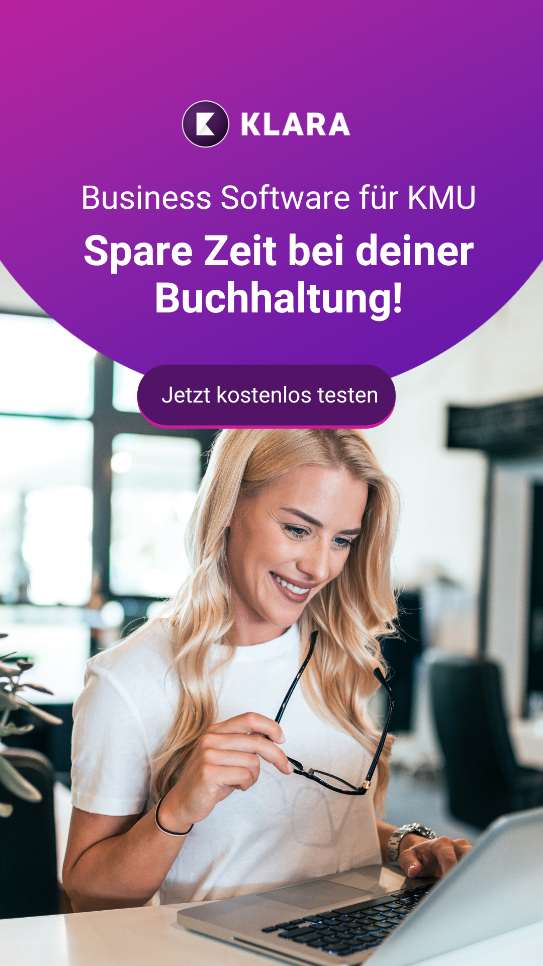 KLARA.ch Facebook ad