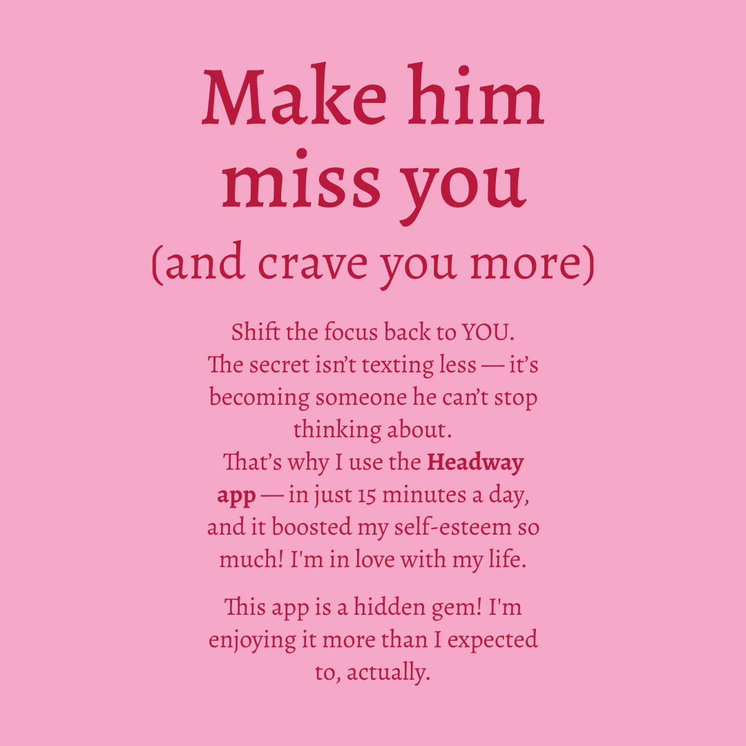 Headway App Facebook ad