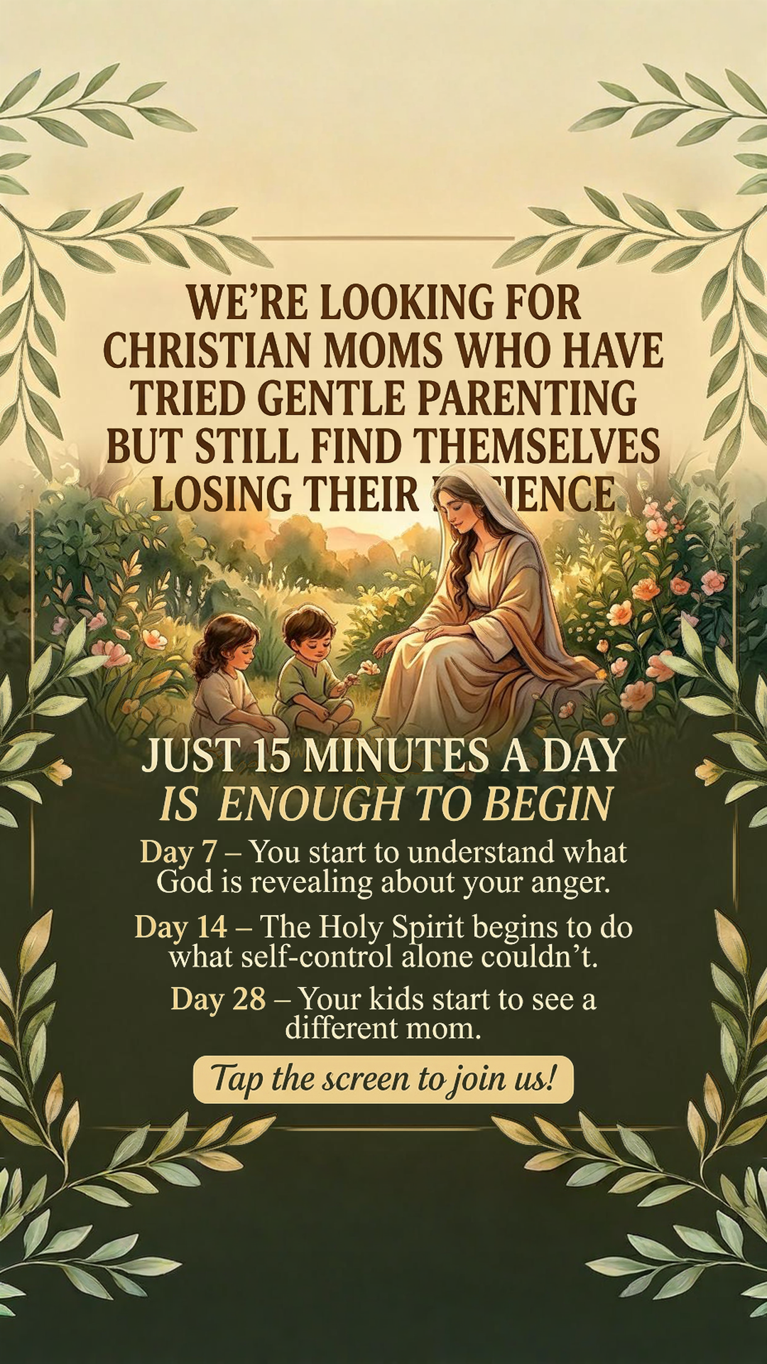 Kidology - Raising with faith Facebook ad