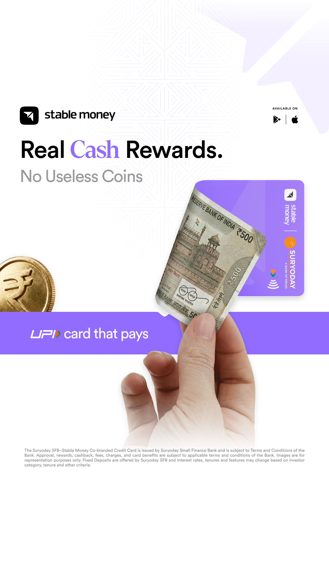 Stable Money Facebook ad