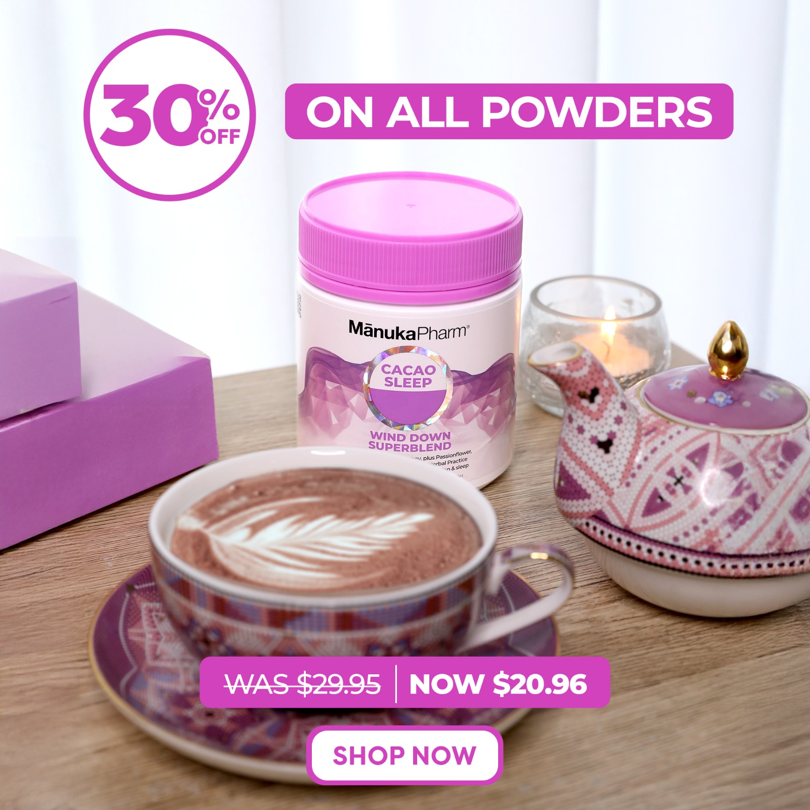 Manuka Doctor New Zealand Facebook ad