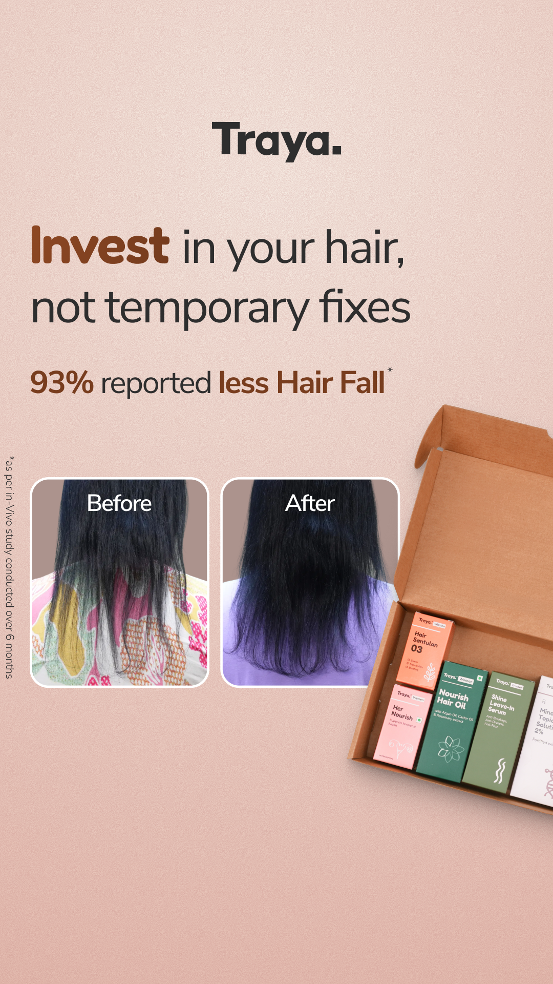 Traya.women Facebook ad