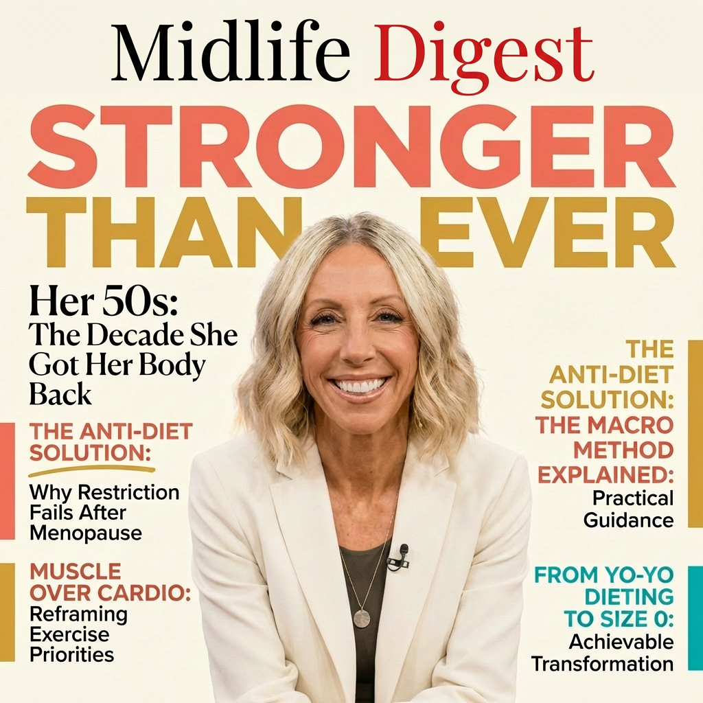 Midlife Digest Facebook ad: She lost 50lbs FIVE times, until she went cold turkey on…