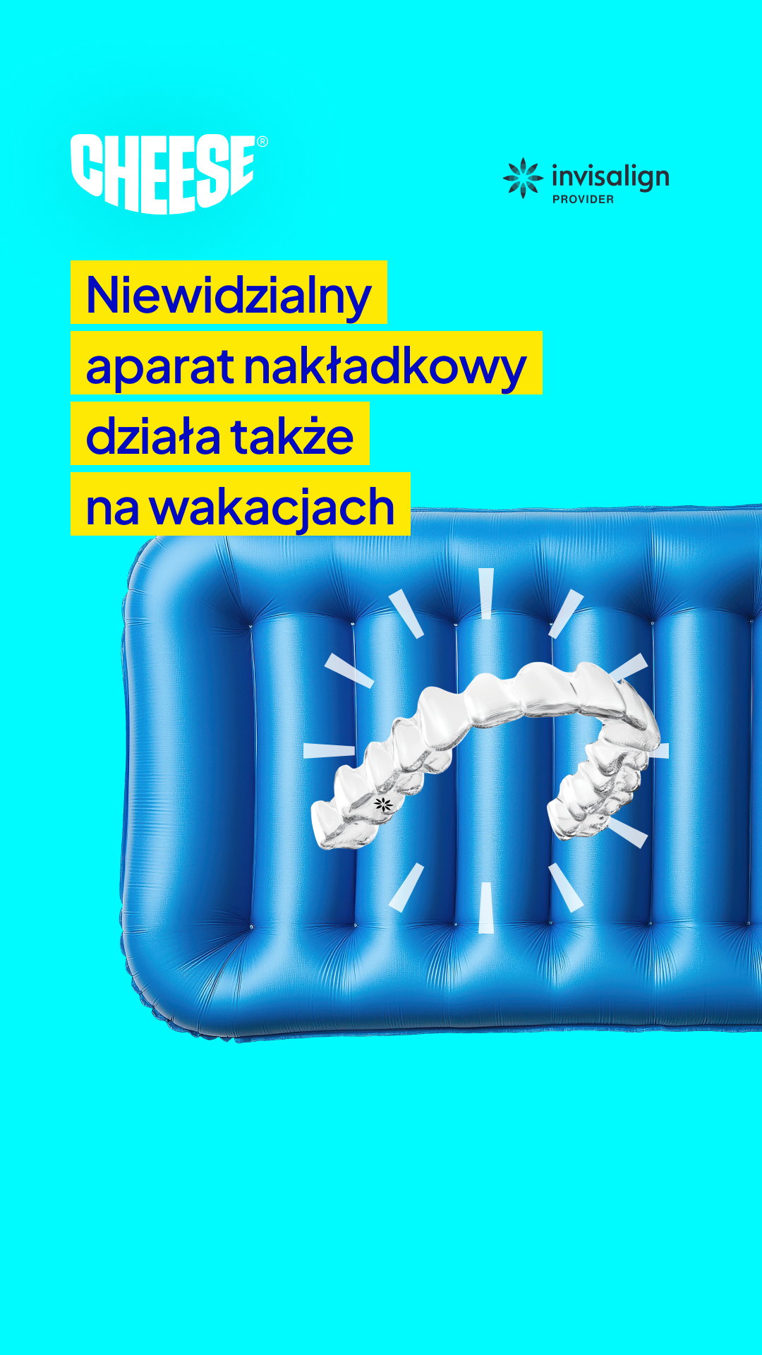Cheese Ortodoncja Przyszłości Facebook ad