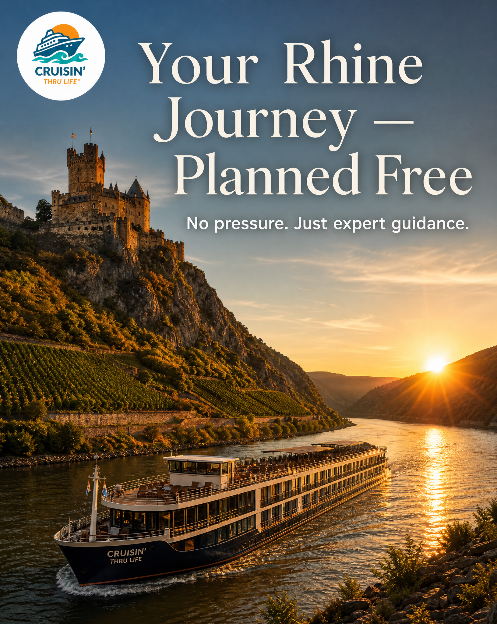 Cruisin' Thru Life Facebook ad: Rivers of Europe, Handpicked