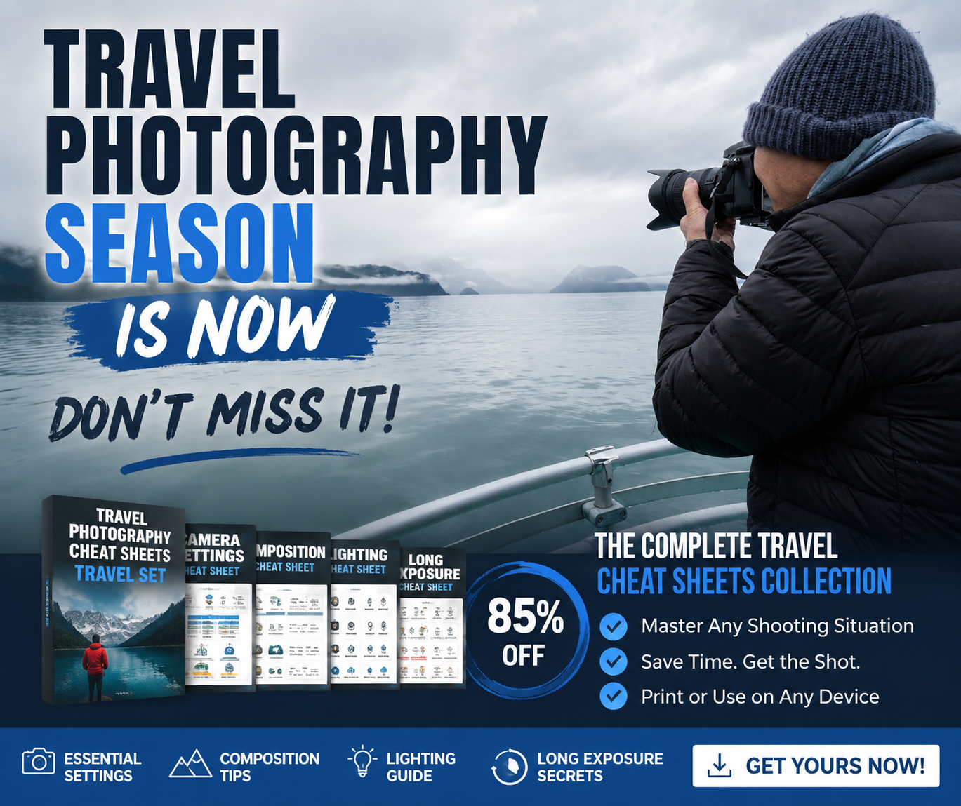PictureCorrect Photography Tips Facebook ad from Aug 15, 2026