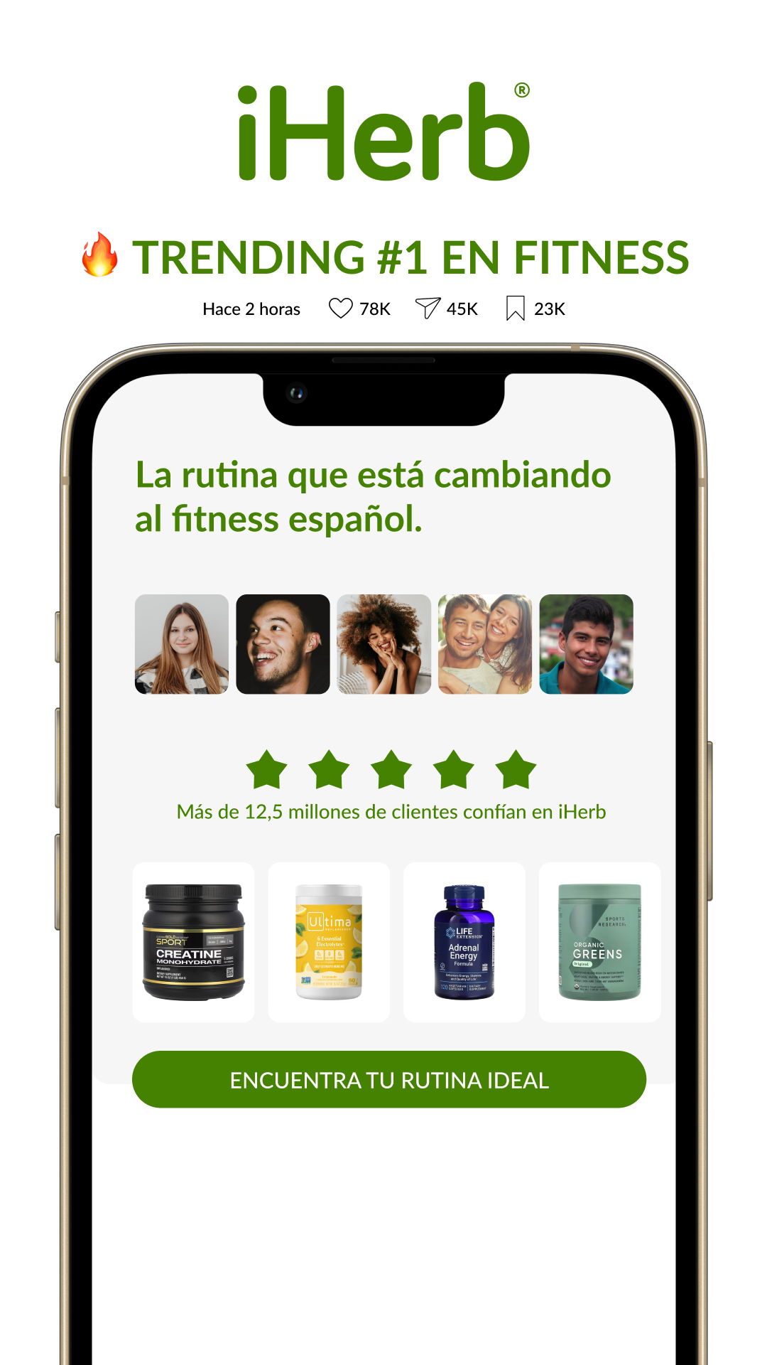 iHerb Facebook ad