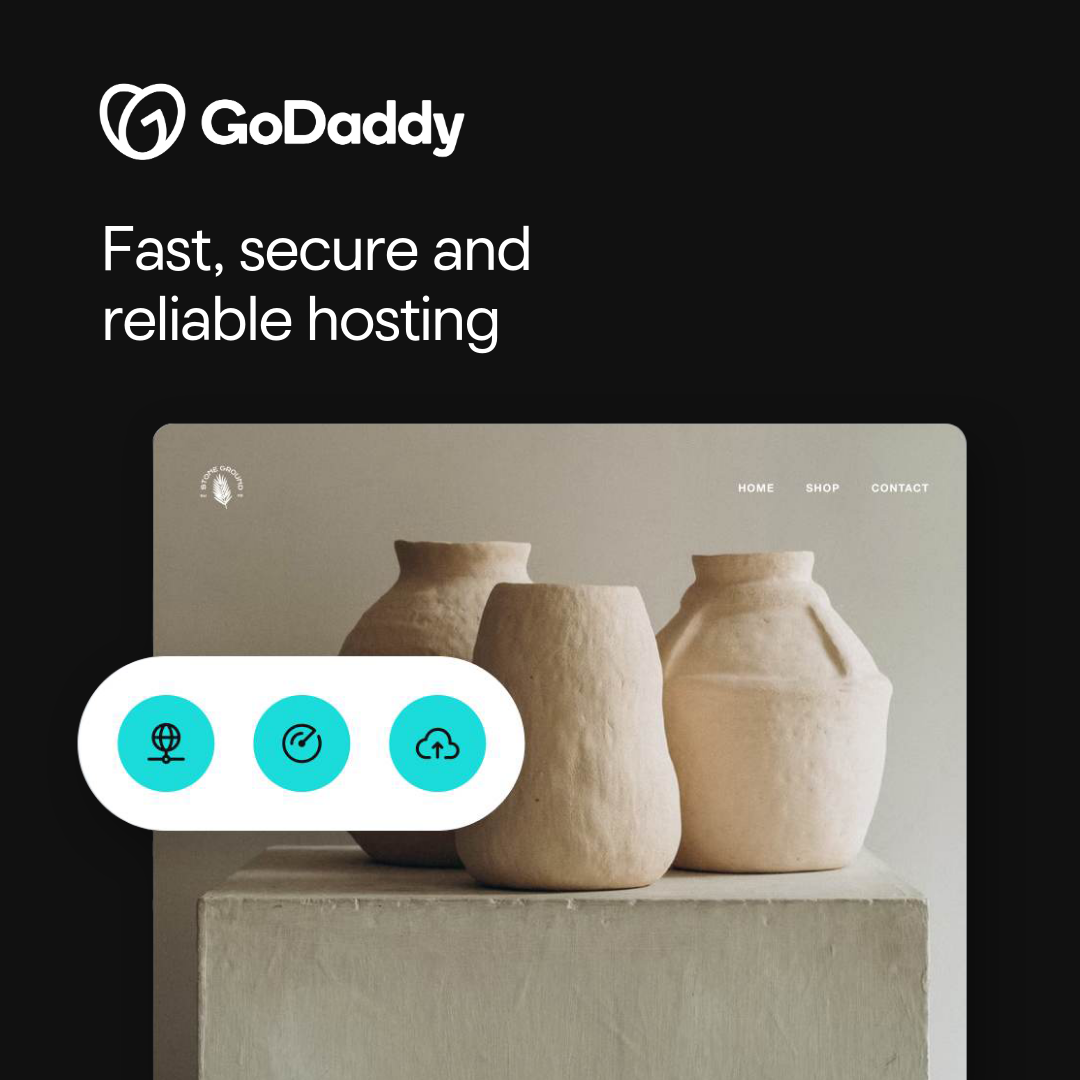GoDaddy Facebook ad