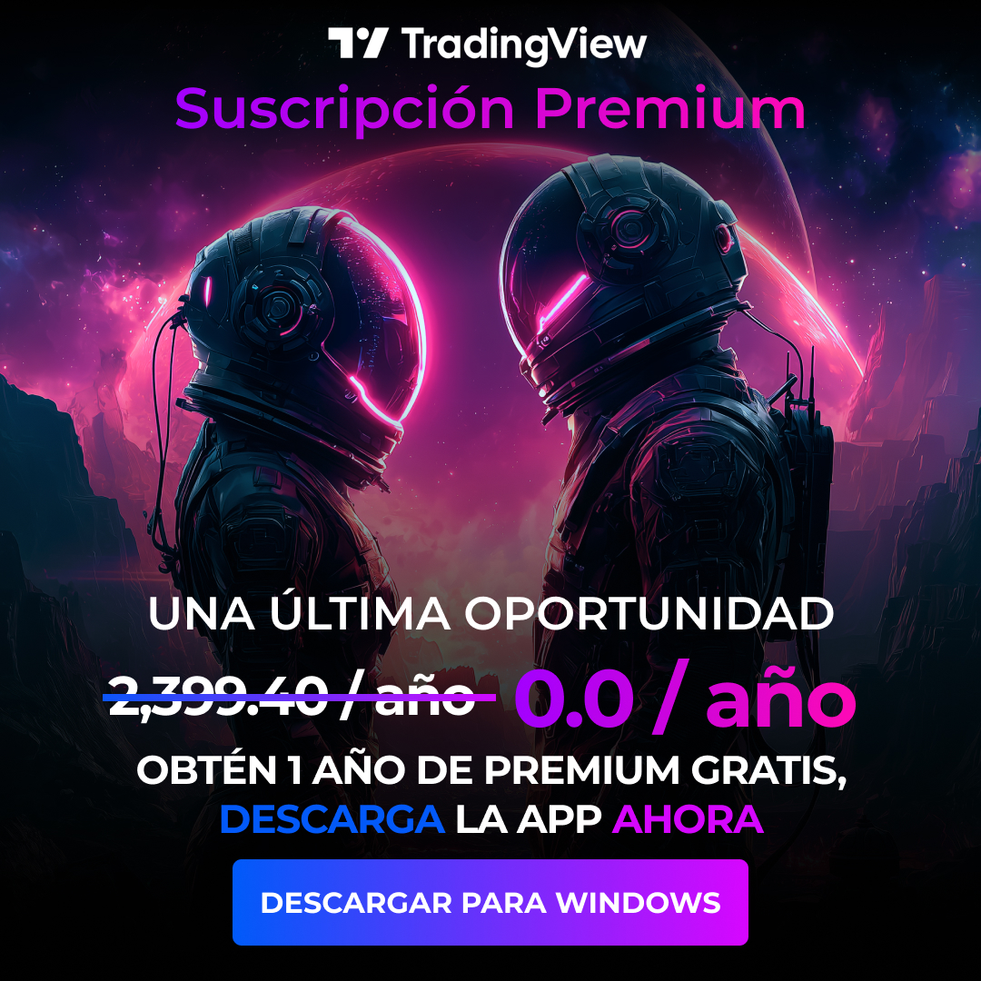 Sponsored by TradingView Facebook ad: 1 año de TradingView Premium gratis