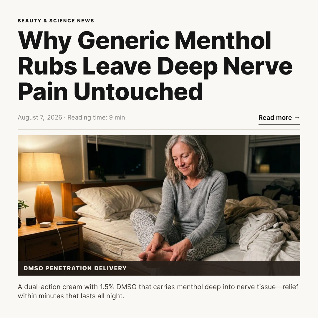 SolScience Facebook ad: The Neuropathy Killer