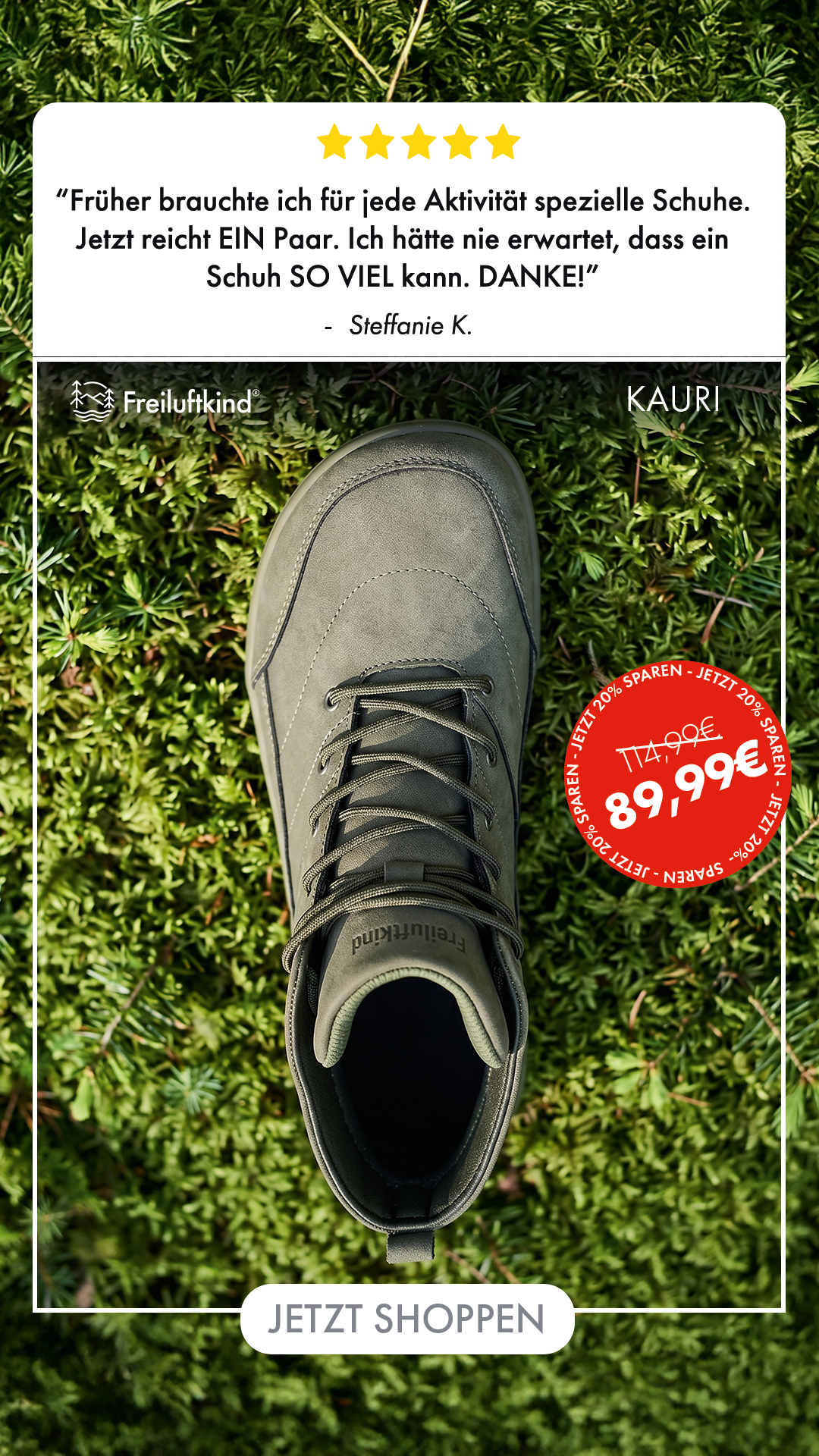 Freiluftkind Facebook ad