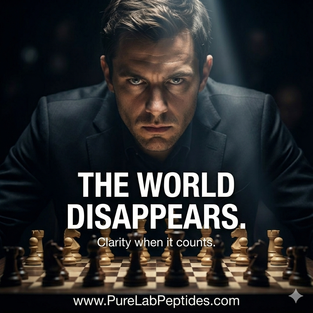 Pure Lab Peptides Facebook ad: Clarity starts here