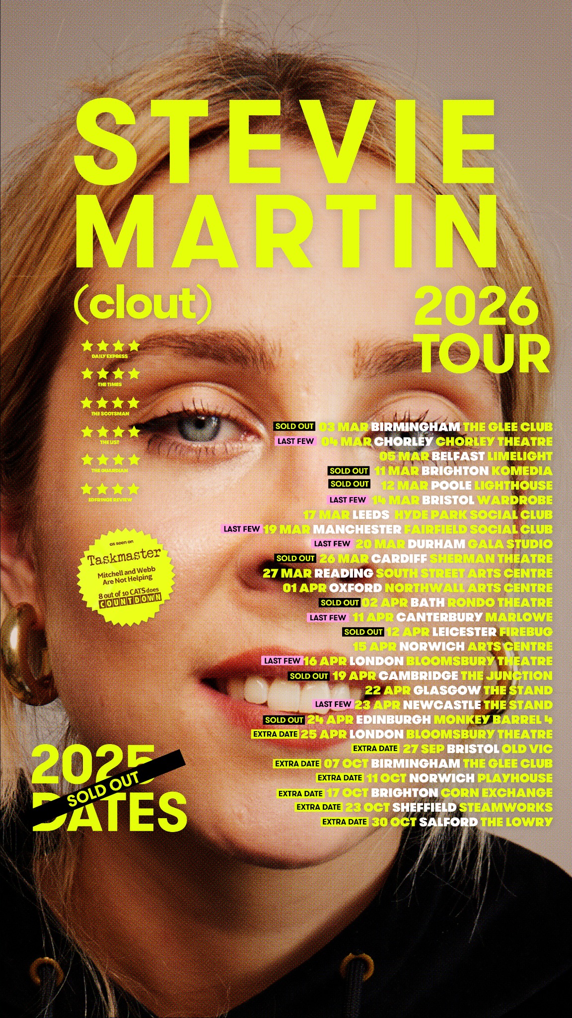Stevie Martin Facebook ad from Feb 16, 2026