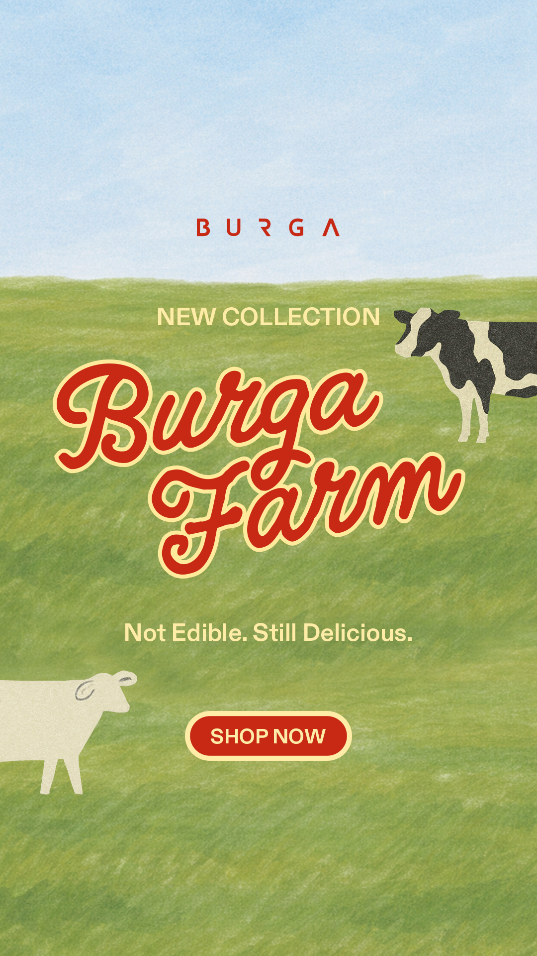 BURGA Czech Facebook ad