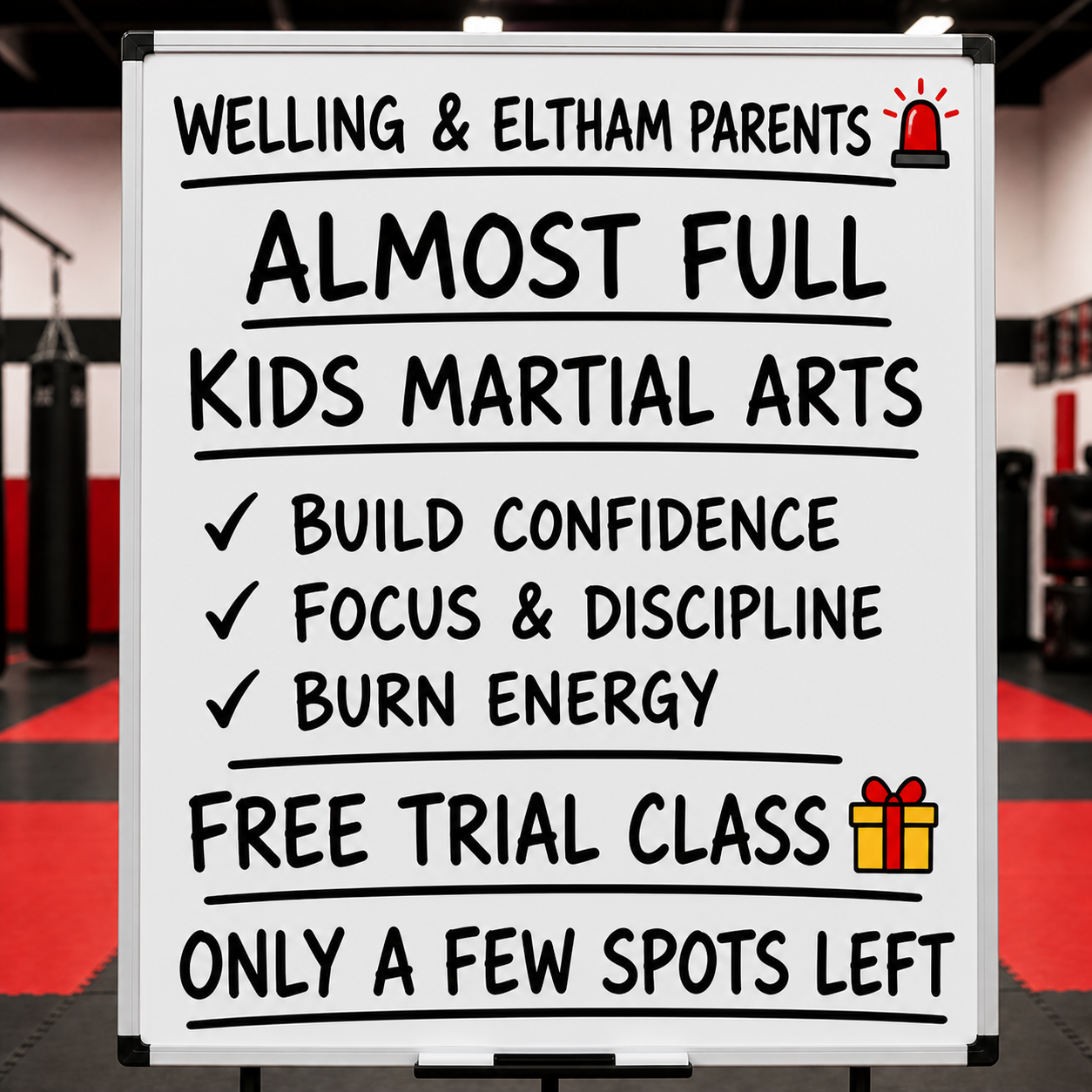 Tan'Gun Taekwondo Academy Facebook ad