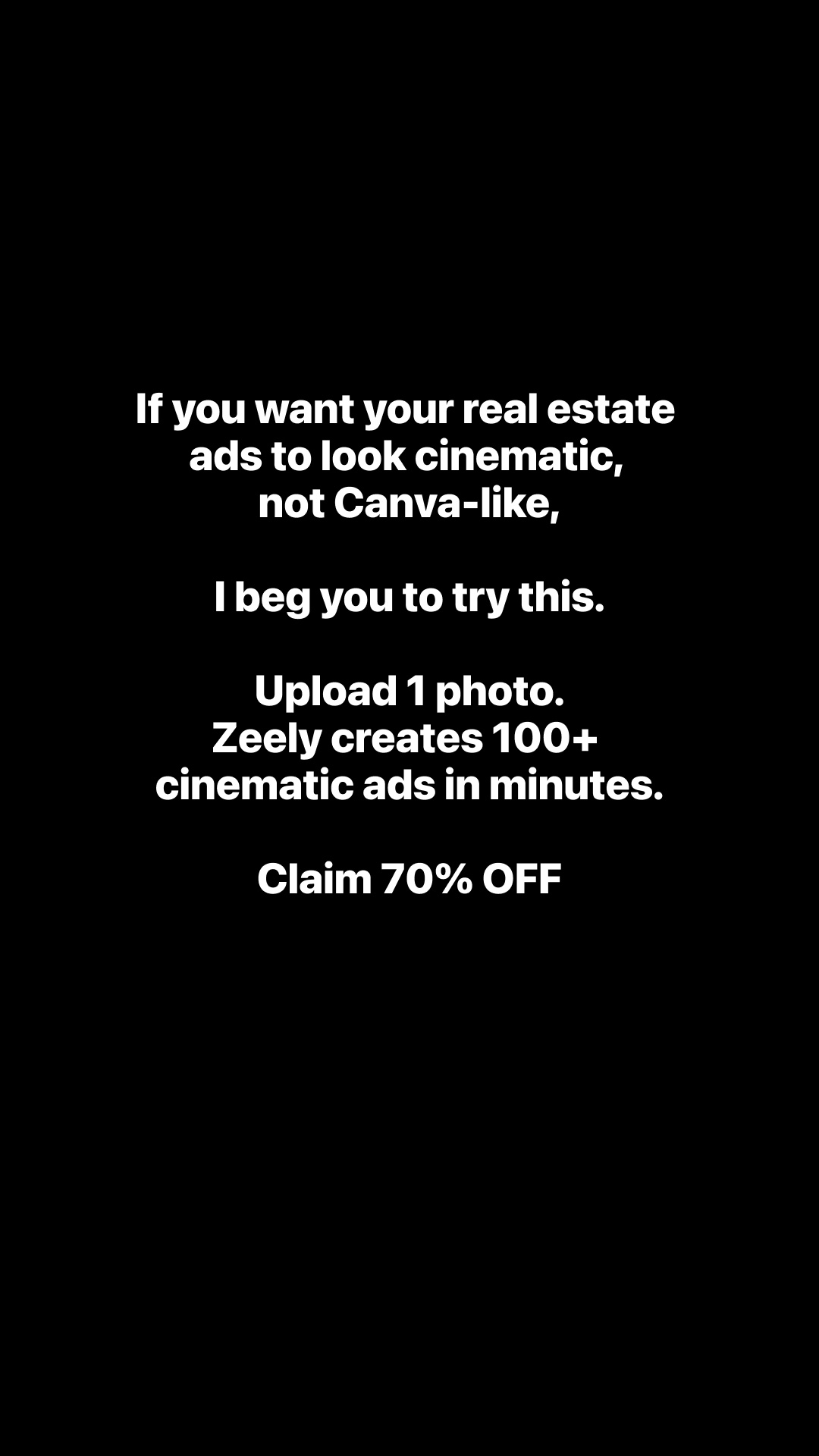 Zeely Facebook ad
