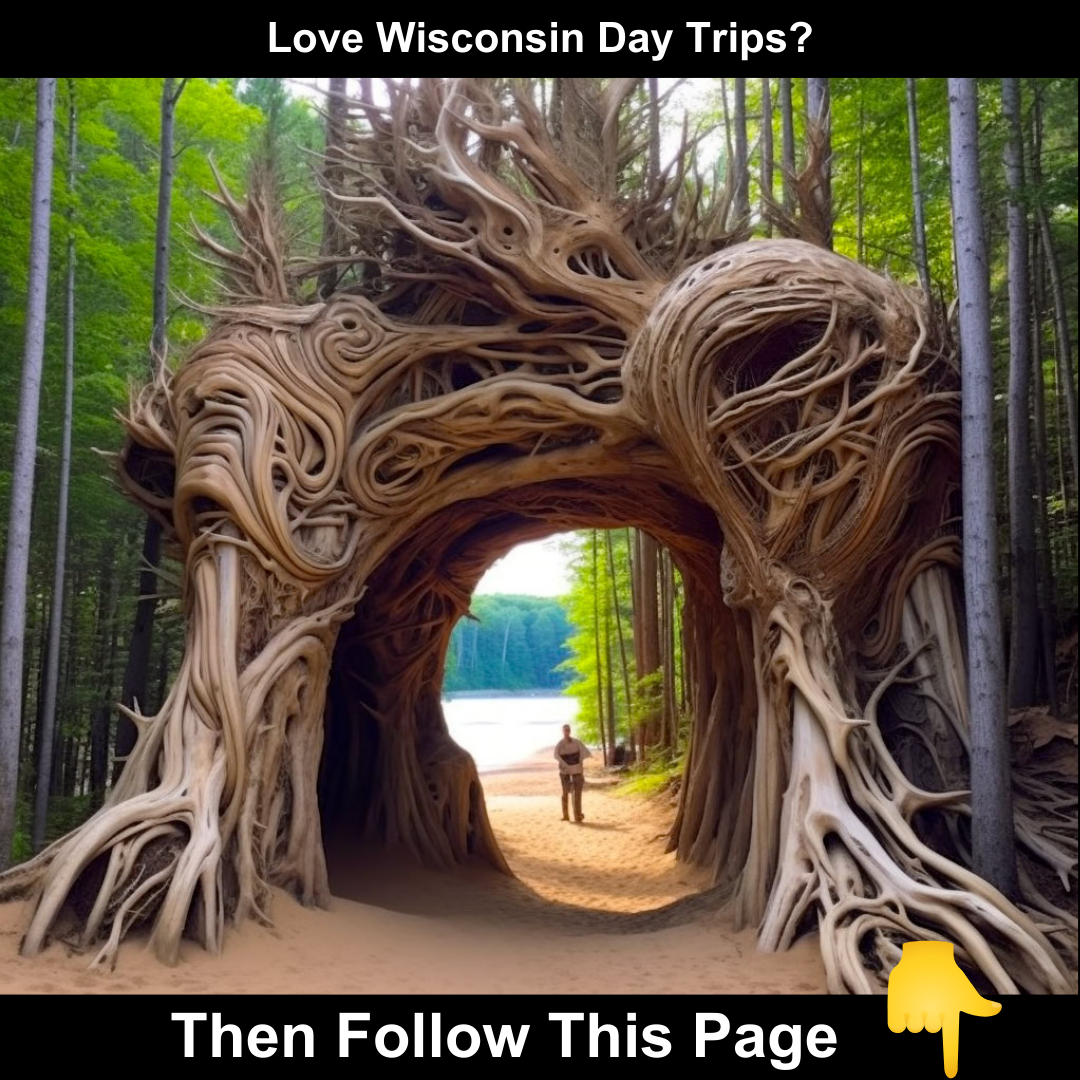 Wisconsin Day Trips Facebook ad: If you LOVE Wisconsin, then Follow this page.