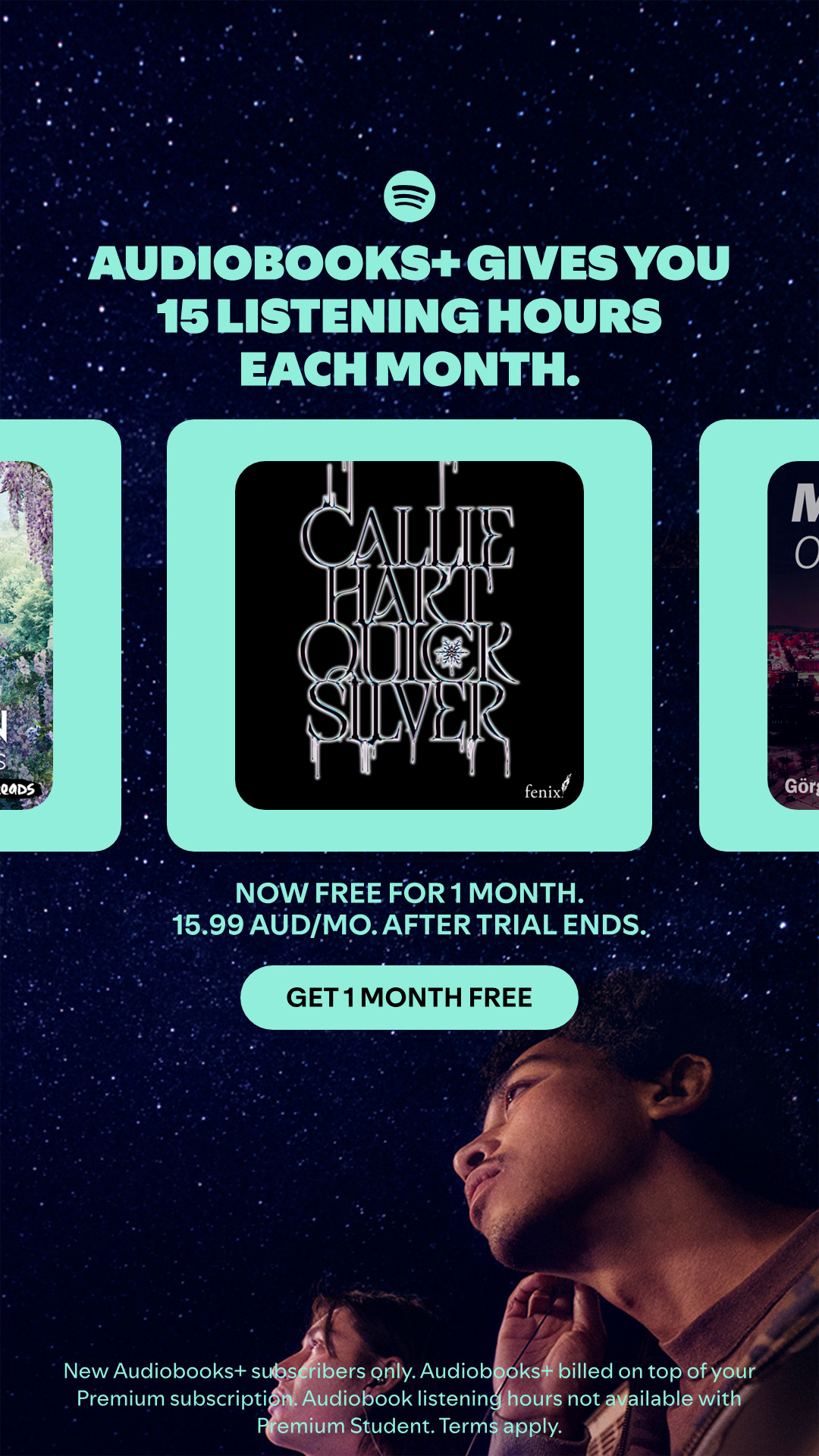 Spotify Facebook ad