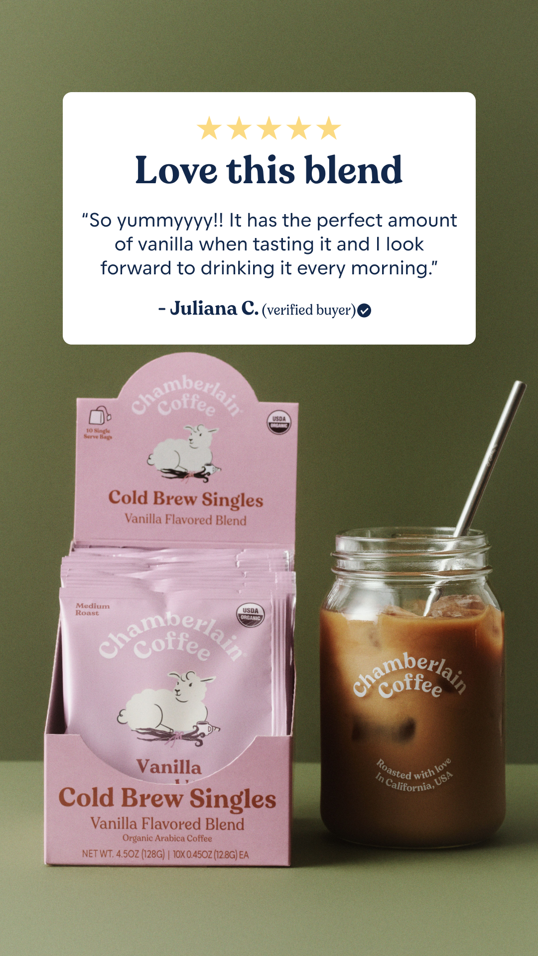 Chamberlain Coffee Facebook ad