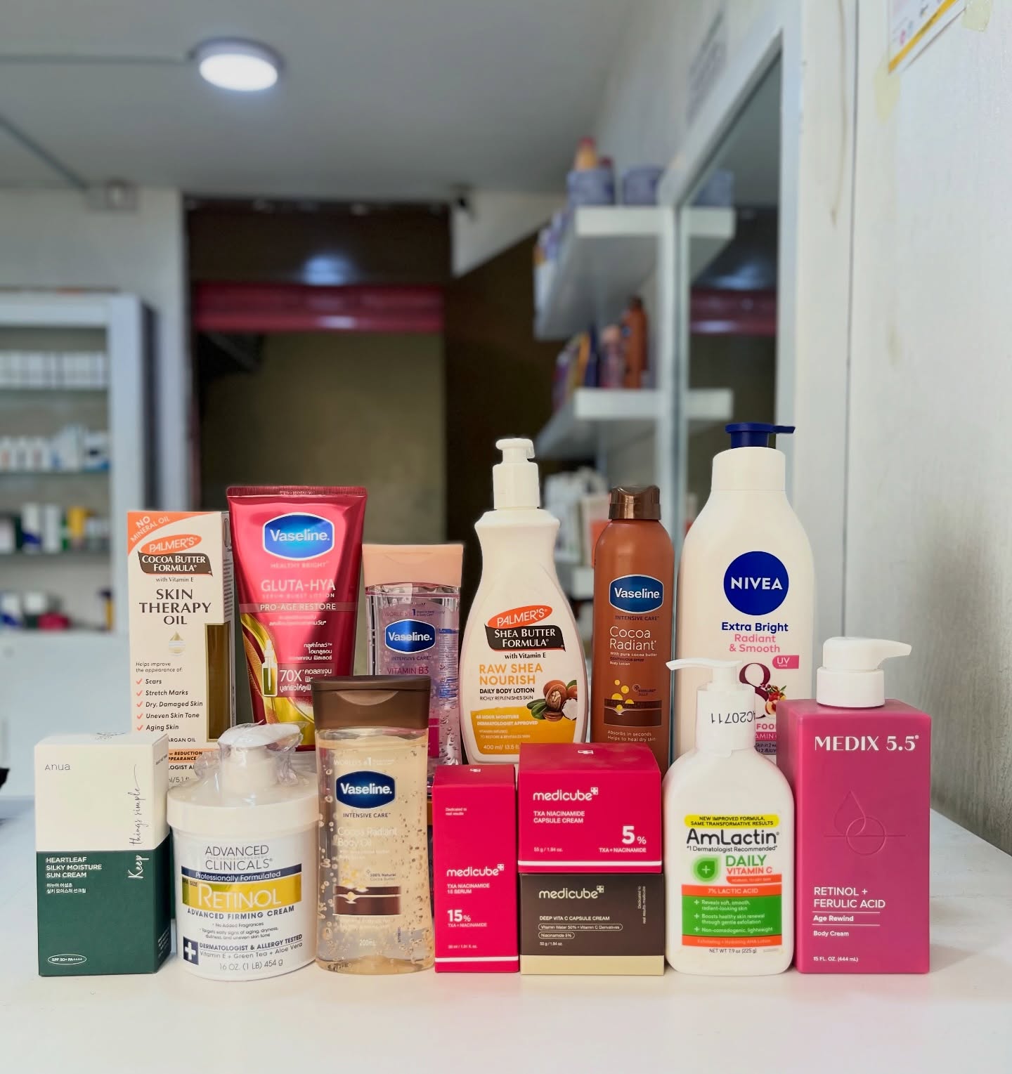 Glowcenterke Facebook ad: For original original skincare & makeup from