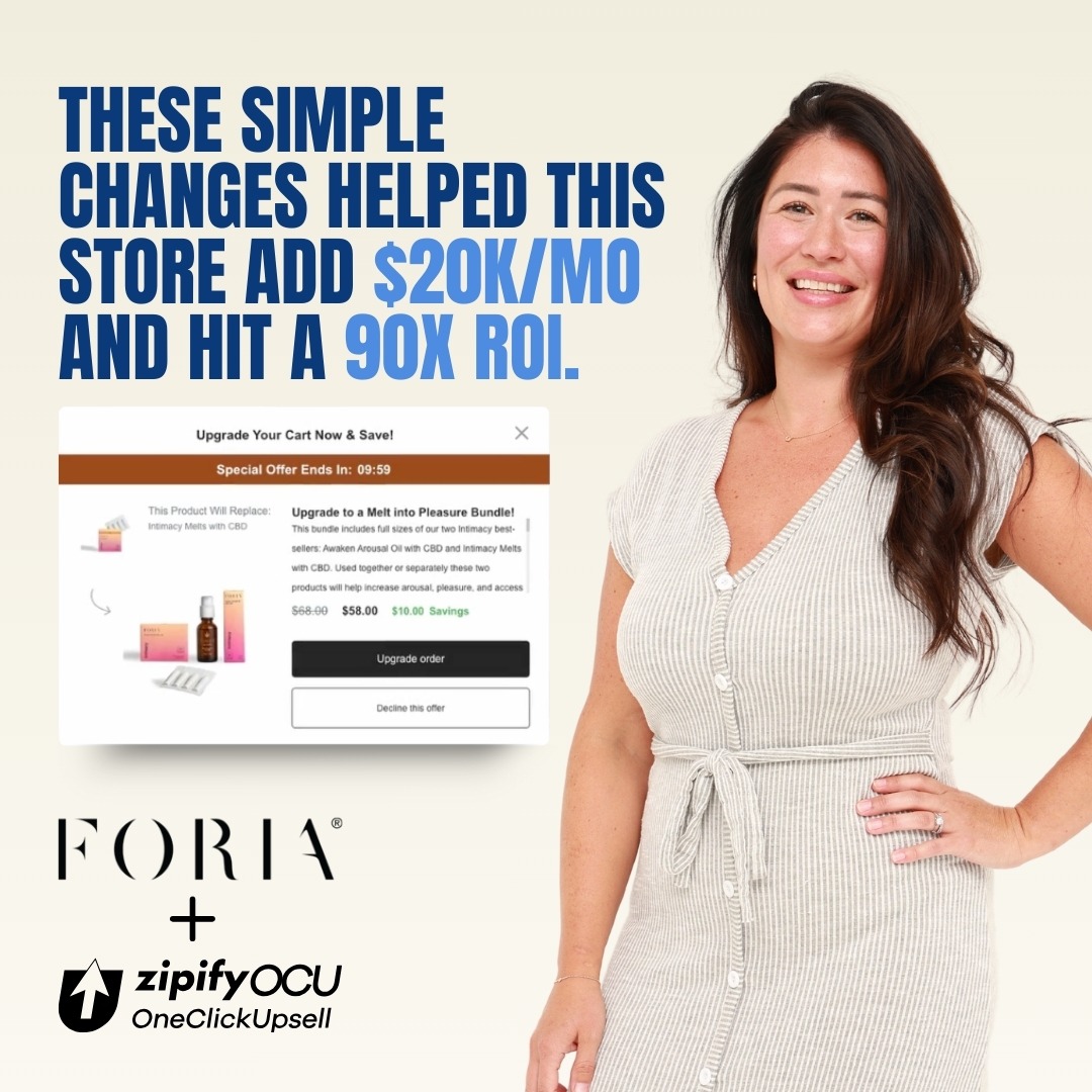Zipify Facebook ad