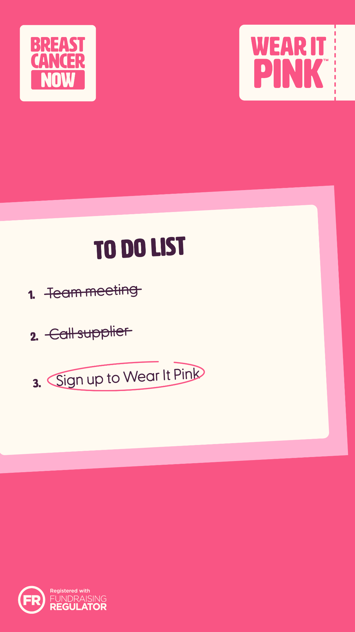 Breast Cancer Now Facebook ad from Aug 6, 2026