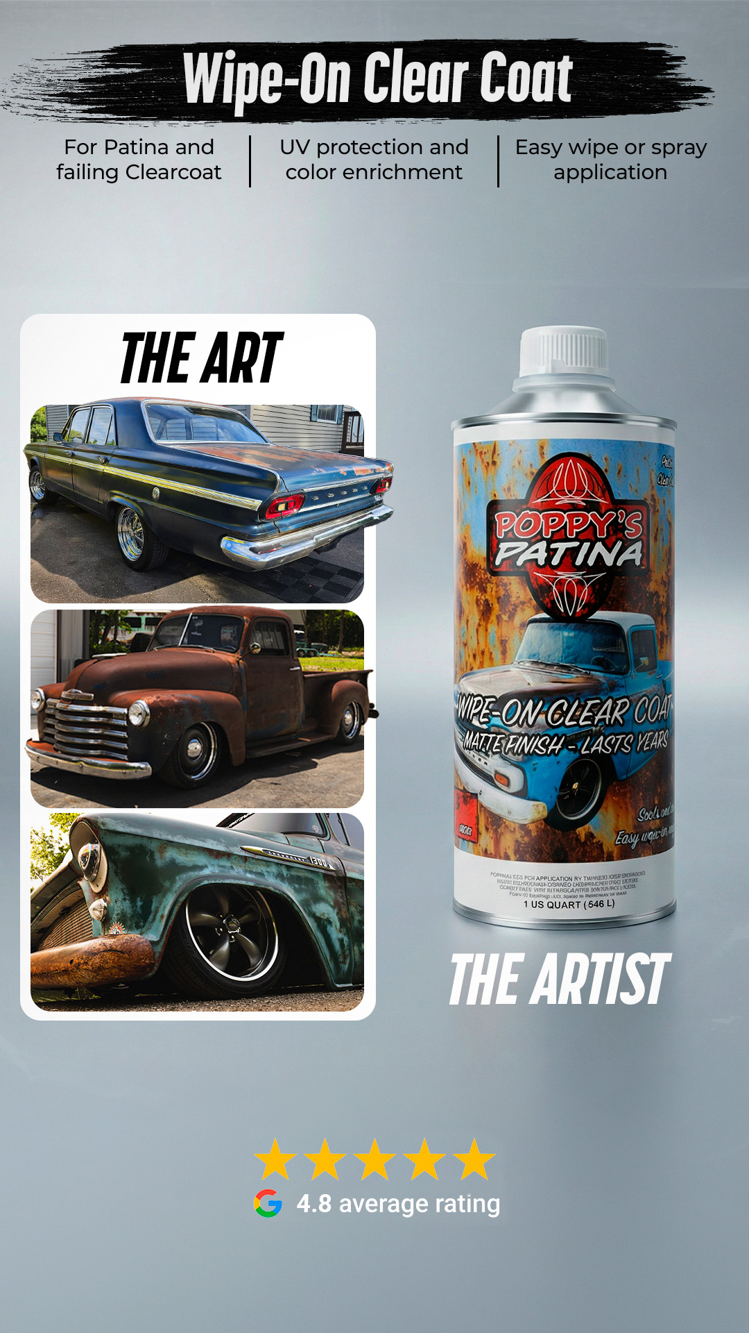 Poppy's Patina Facebook ad