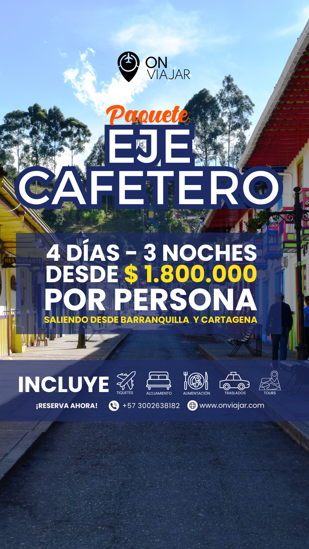 On_viajar Facebook ad: Compra 100% Segura