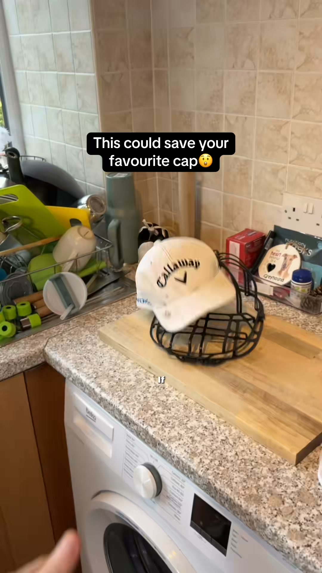NordCap Facebook ad: Clean cap, ready to wear again.