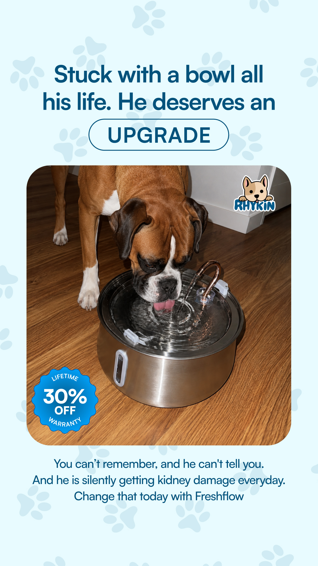 Rhykin Pet Co Facebook ad