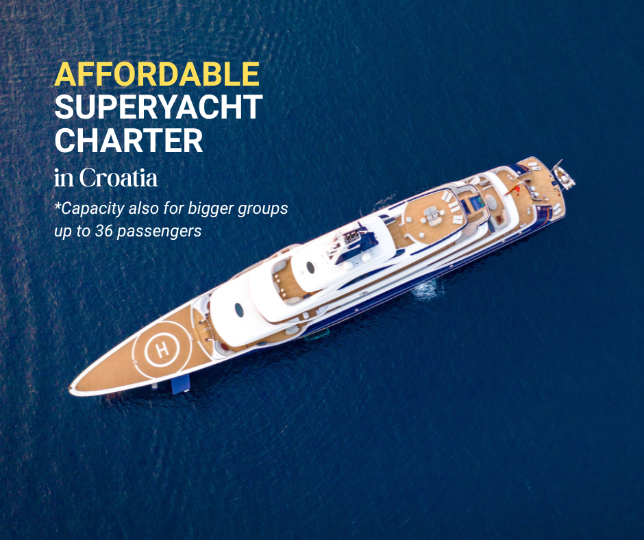 Luxury Yacht Charter Croatia Facebook ad