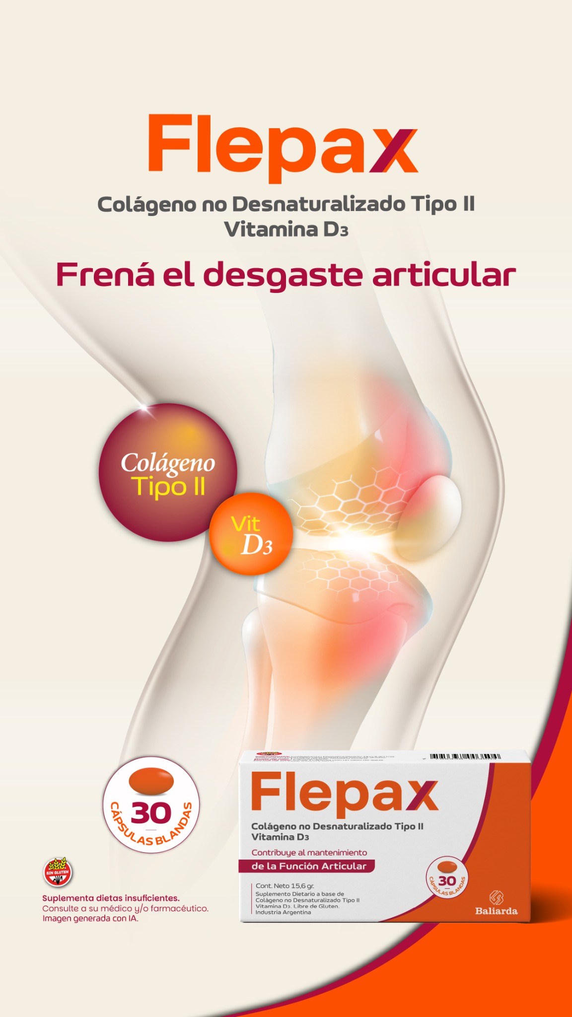 Baliarda S.A. Facebook ad: Conseguilo en farmacias de todo el país