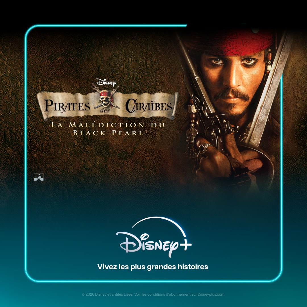 Disney+ Facebook ad: Vivez les plus grandes histoires sur Disney+.
