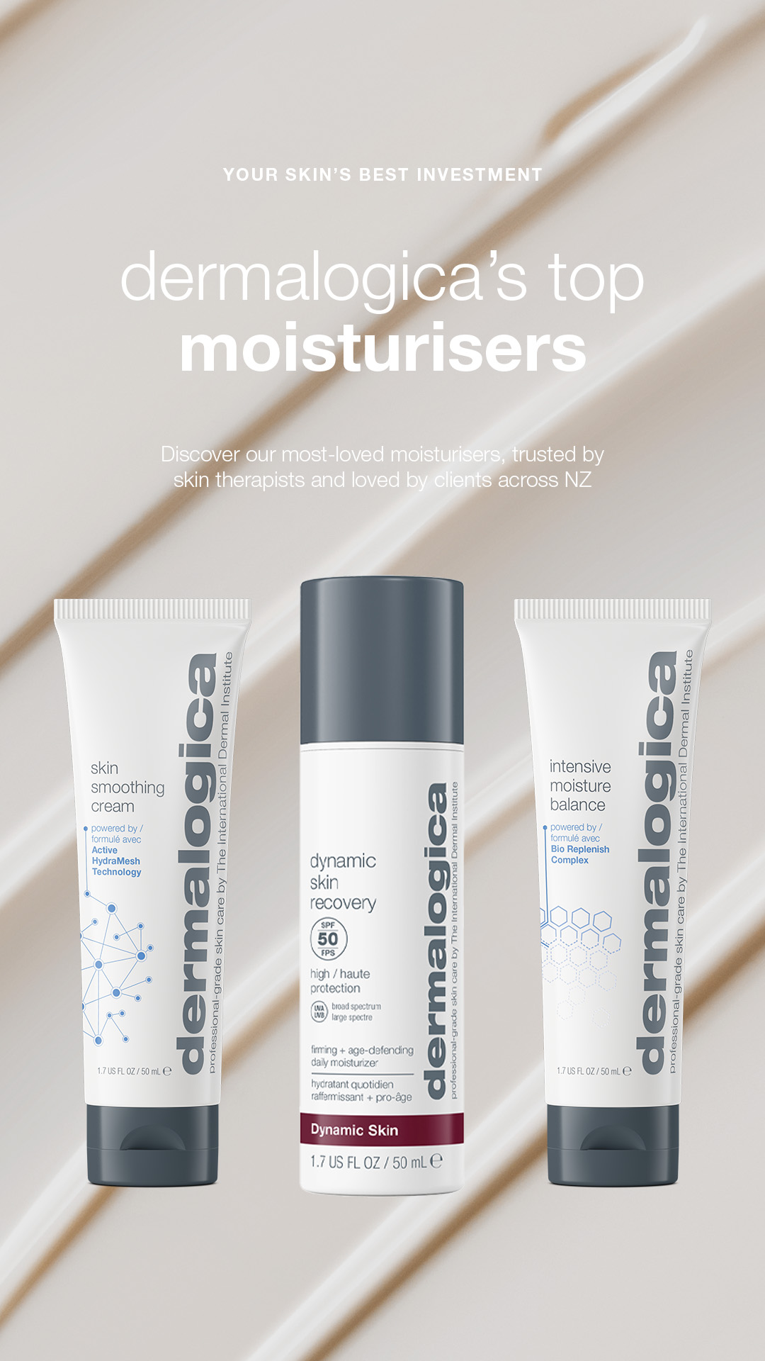 Dermalogica New Zealand Facebook ad