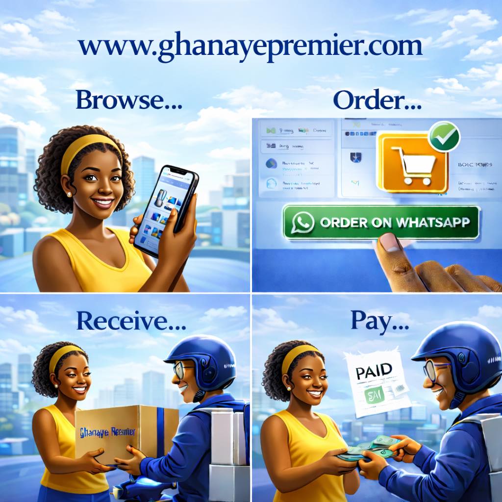 Ghanaye Premier Co. Gh Ltd. Facebook ad: Ghanaye Premier, The No.1 Electronics Store in Ghana