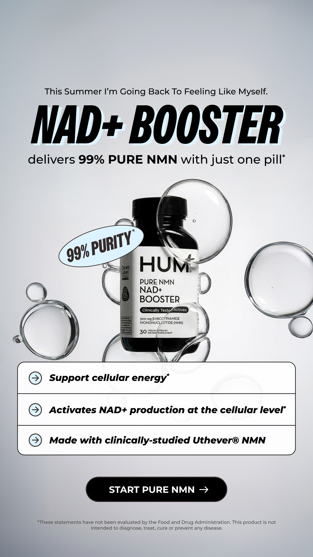 HUM Nutrition Facebook ad