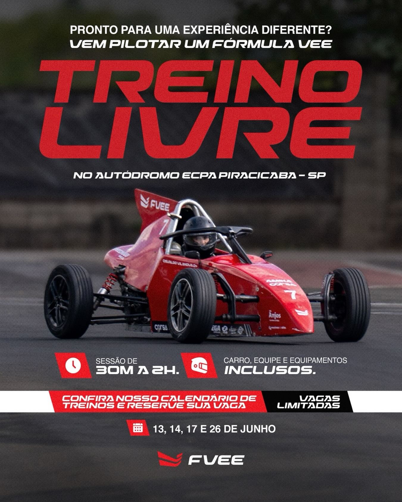 Formula Vee Brasil Facebook ad: Confira nosso calendário de Treinos Livres no Autódromo…