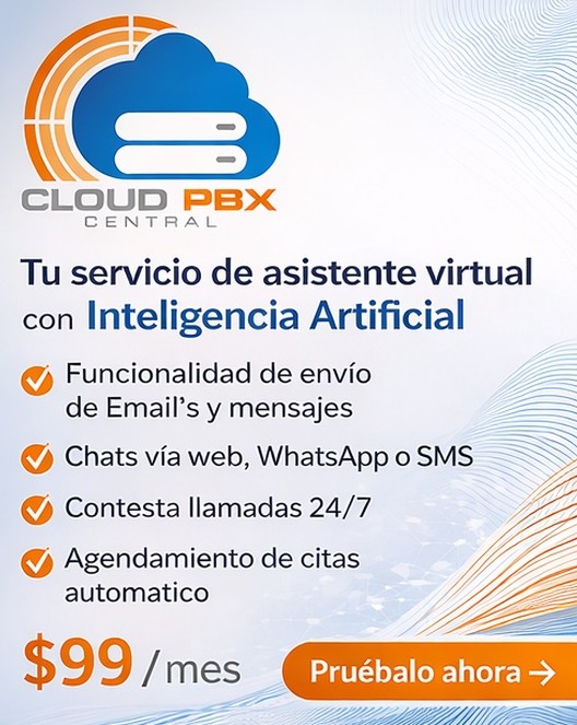 Cloud PBX Central Facebook ad from Jan 14, 2026