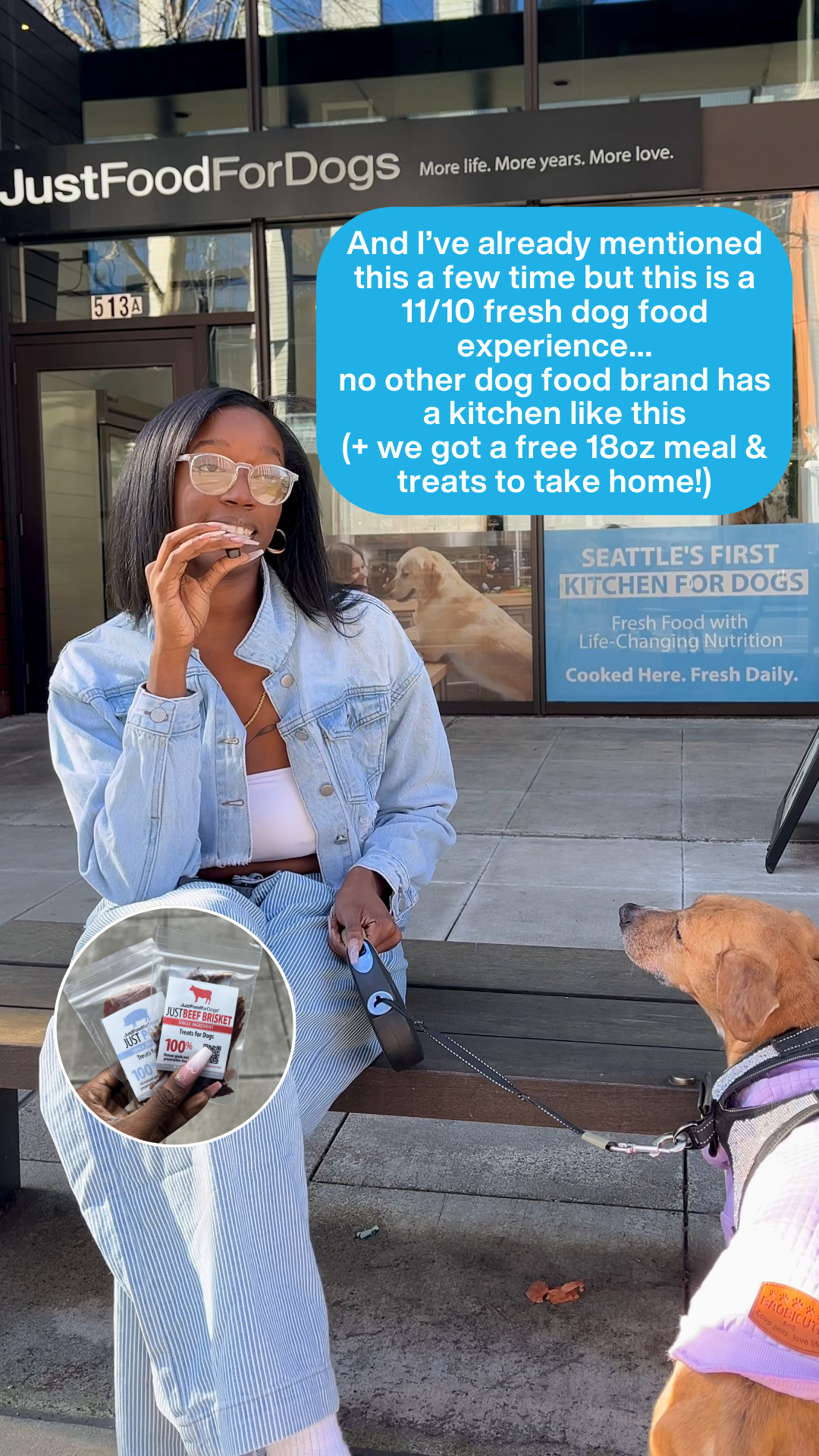 Just Food For Dogs Facebook ad