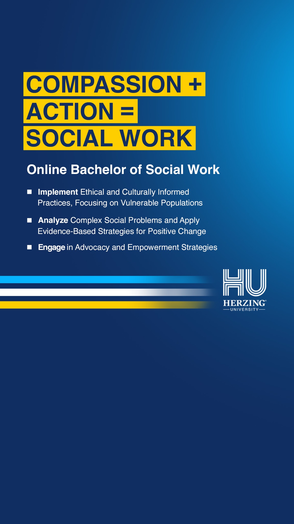 Herzing University Online Facebook ad