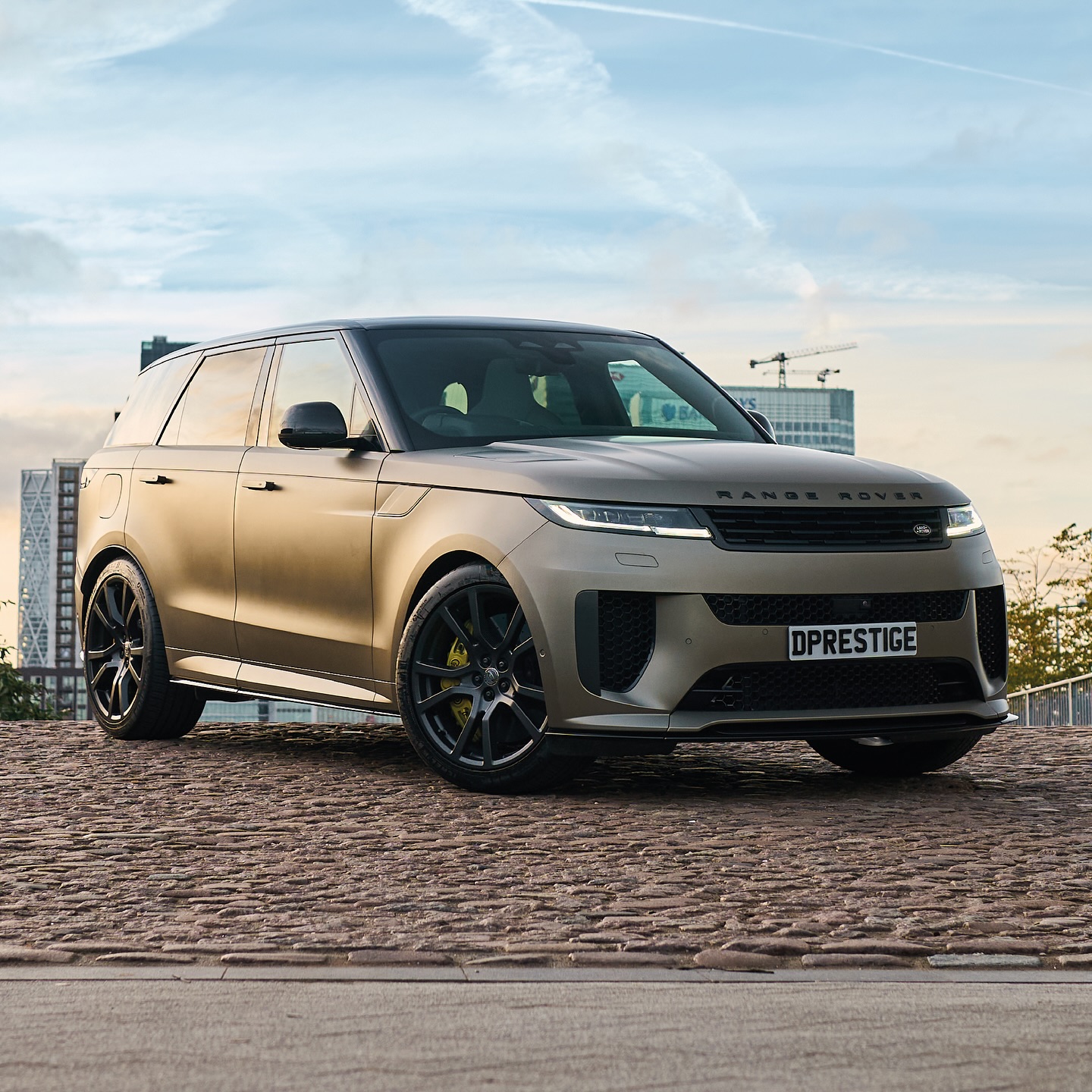 D prestige Hire Facebook ad: RANGE ROVER SPORT SV EDITION ONE AVAILABLE FOR…