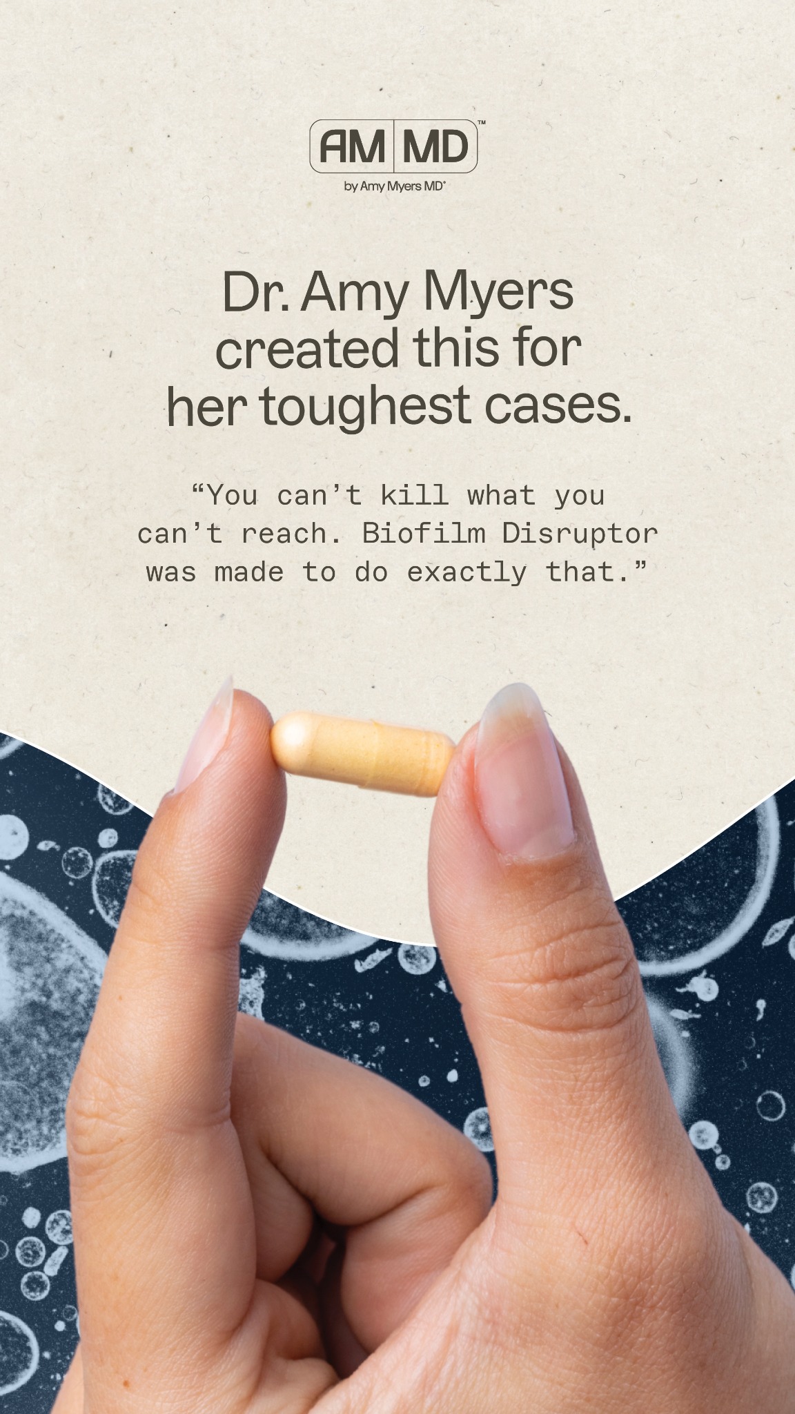Amy Myers MD Facebook ad from Feb 27, 2026