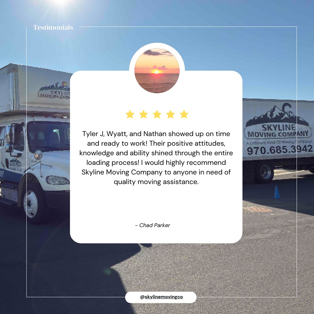 Skyline Moving Company Facebook ad