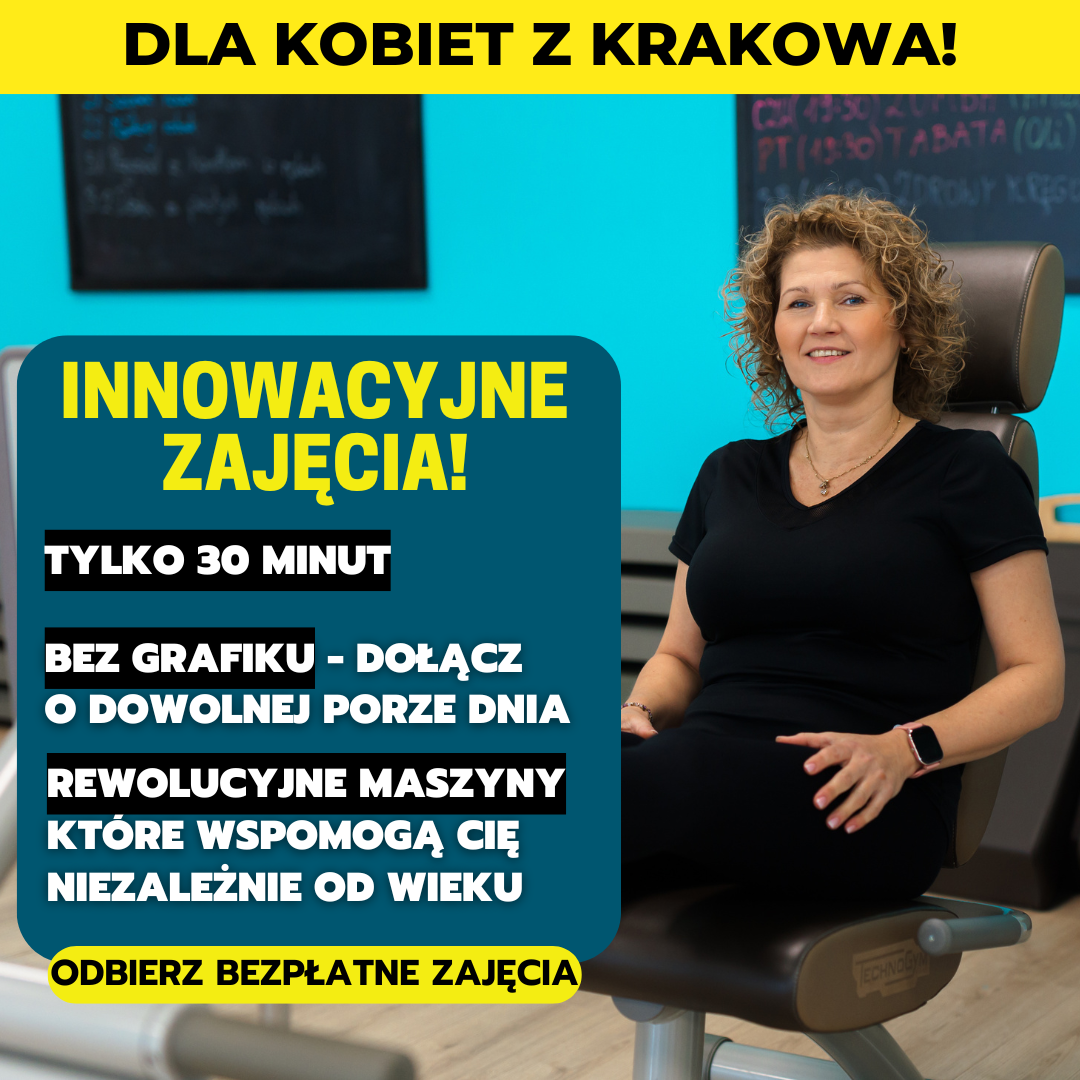 LadiesGym Kraków Facebook ad: Umów się bezpłatnie